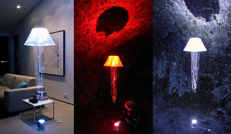 Illustration for article titled Illuminant Lamp is Like a Creepy Hovering Jellyfish